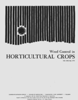 Weed control in horticulture crops