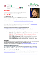 CloverGram, September 20, 2019