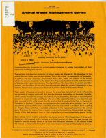 Animal waste management series: Animal manure data sheet