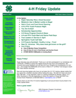 4-H Friday Update, March 2, 2018