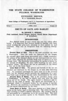 Smuts of oats and barley