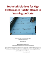Technical solutions for high performance habitat homes in Washington State