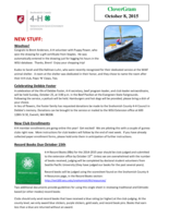 CloverGram, October 8, 2015