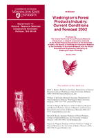 Washington's Forest Products Industry: Current Conditions and Forecast 2002