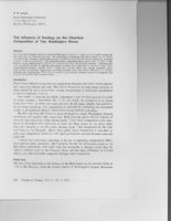 The Influence of Geology on the Chemical Composition of Two Washington Rivers