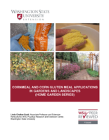 Cornmeal and corn gluten meal applications in gardens and landscapes