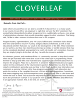 Cloverleaf, March 2012