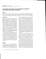 Small Mammal Mycophagy near Woody Debris Accumulations in the Stehekin River Valley, Washington