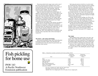 Fish Pickling for Home Use