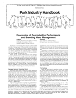 Economics of reproductive performance and breeding herd management