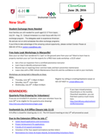 CloverGram, June 28, 2016