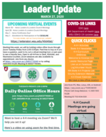 Klickitat Leader Update, March 27, 2020