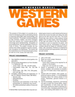 Western Games 4-H member Manual