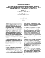 The literature of veterinary and animal sciences on the CAB Abstracts Databases: a description and evaluative appraisal of CAB Interational's VETCD and BEASTCD CD-ROM products