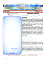 Sustaining the Pacific Northwest, Winter 2008