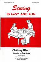Sewing is easy and fun: clothing plan 1