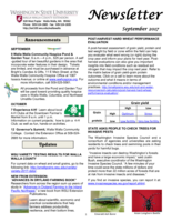 Walla Walla County Extension Newsletter, September 2017