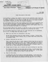 Using fire safety in the woods