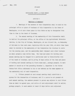 By-laws of Washington state 4-H fair board