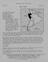 International farm youth exchange: This is Peru