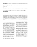 Isozyme variation in showy stickseed, a Washington endemic plant, and relatives
