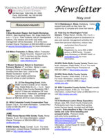 Walla Walla County Extension Newsletter, May 2016