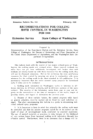 Recommendations for codling moth control in Washington for 1936