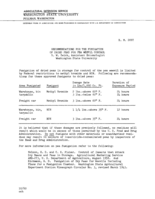 Recommendations for the fumigation of dried peas for pea weevil control