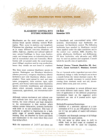 Blackberry control with systemic herbicides