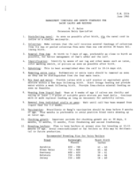 Management timetable and growth standards for dairy calves and heifers
