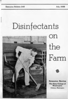 Disinfectants on the farm