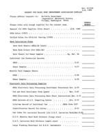 Request for Dairy Herd Improvement Association supplies