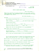 Report on carpet shampoo lesson