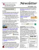 Walla Walla County Extension Newsletter, November 2019