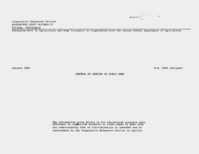 Control of insects of field corn