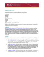 RCM News, March 2013