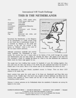 International 4-H youth exchange: This is Netherlands