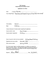 War, race and grapes: origins of the 1970 WSU strike