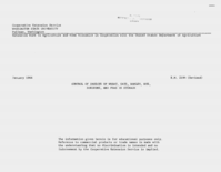 Control of insects of wheat, oats, barley, rye, sorghums, and peas in storage