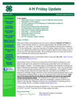 4-H Friday Update, October 6, 2017