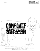 Cow-calf production costs & returns