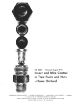 Insect and mite control in tree fruits and nuts--home orchard