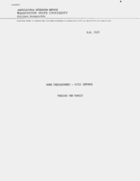 Home preparedness - Civil defense: Feeding the family