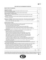 ADGA Dairy Goat Showmanship Score Card