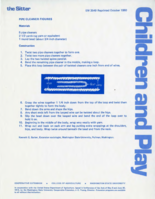 The sitter: Children and play - pipe cleaner figures