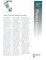 Physics Matters, Winter 1990