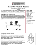 Indoor Air Pollutant: Moisture
