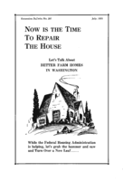 Now is the time to repair the house