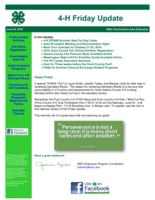 4-H Friday Update, June 24, 2016