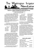 Washington Irrigator Newsletter, July 1997